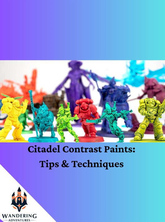 Citadel Contrast Paints: Tips & Techniques