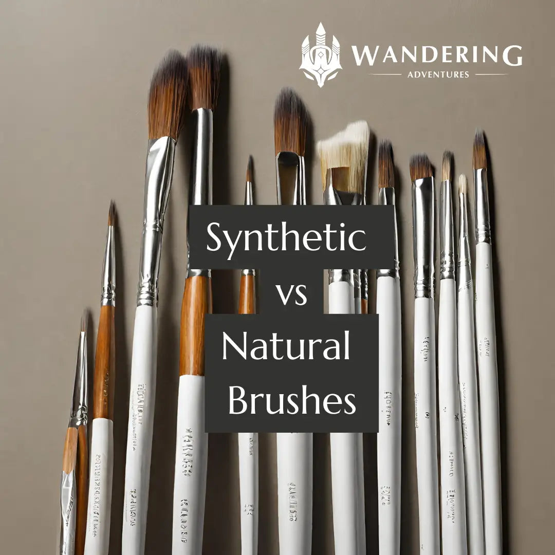 Synthetic-vs-Natural-Brushes-For-Miniature-Painting Wandering Adventures