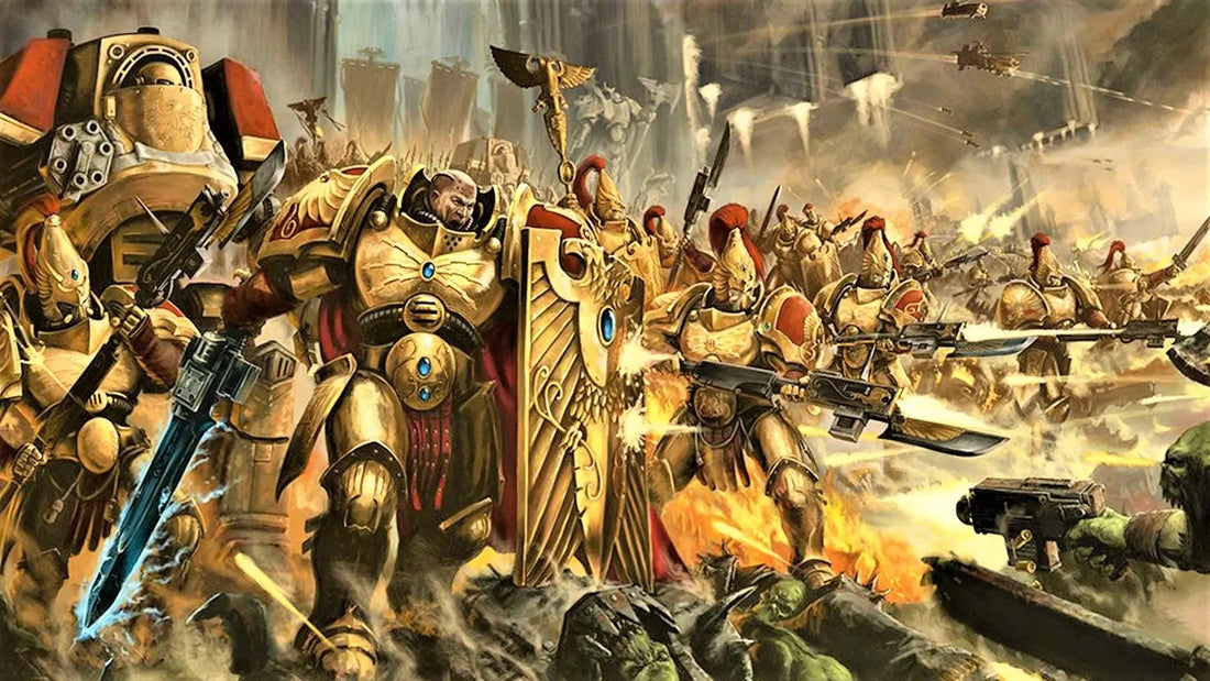 Adeptus-Custodes-The-Emperors-Golden-Warriors Wandering Adventures