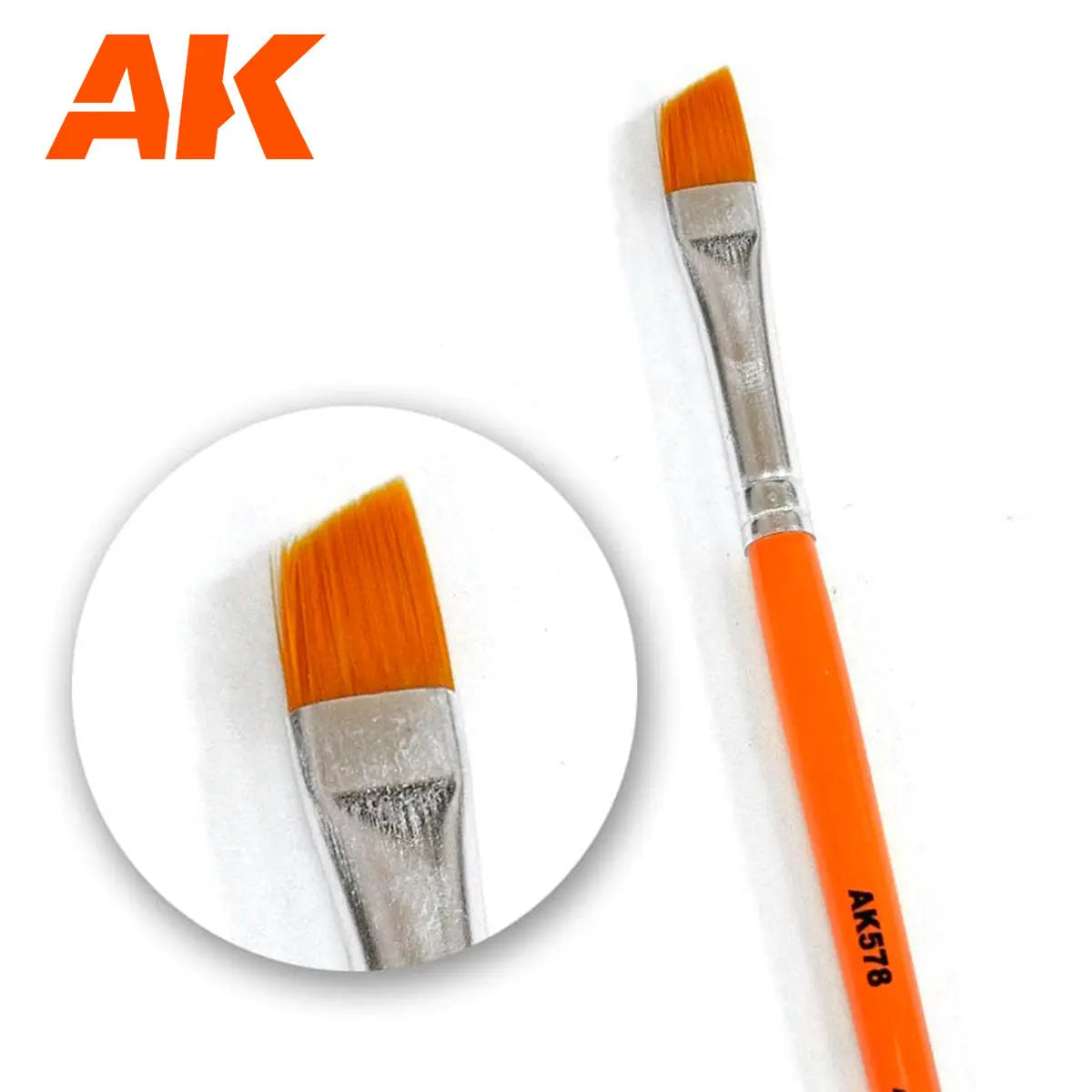 AK Interactive: Weathering Brush (mult. sizes)
