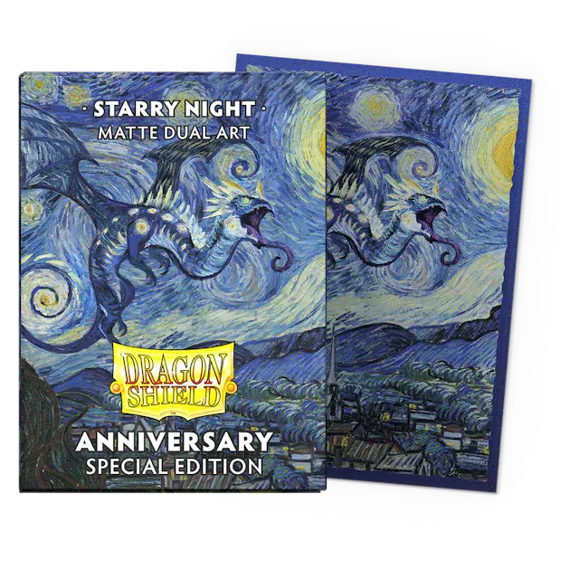 Dragon Shield Sleeves- Starry Night - Matte Dual Art Sleeves 100CT