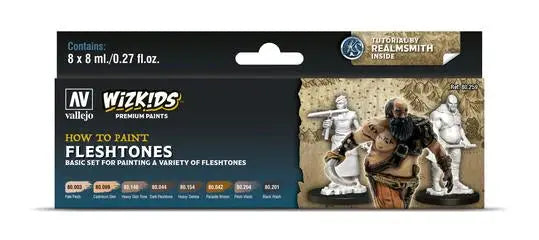 Vallejo/ WizKids Paint Set: Fleshtones