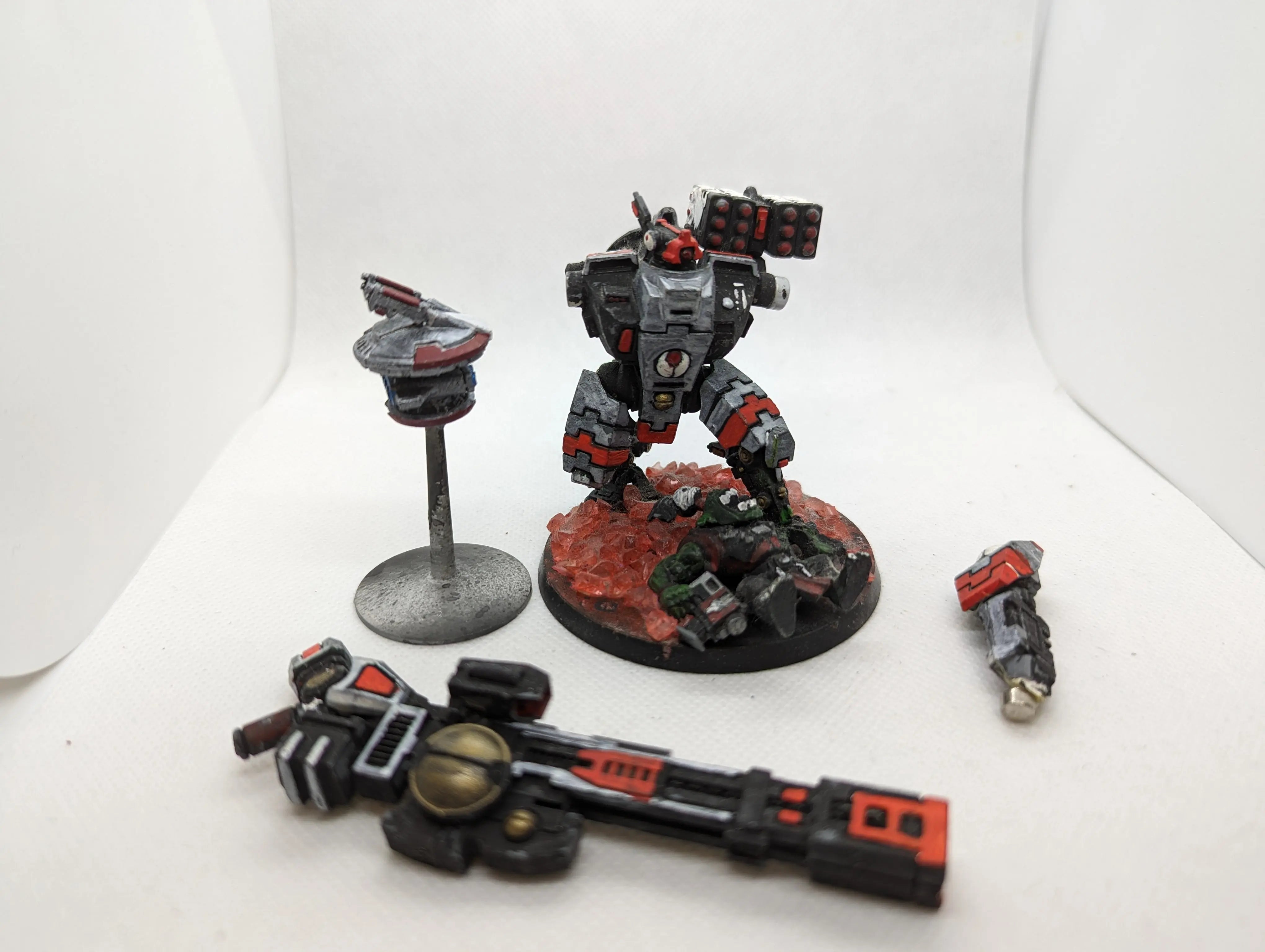 P/O: T'au Broadside w/ Rail Rifle