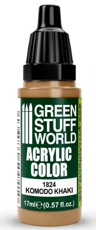 GreenStuffWorld Acrylic Paint: Komodo Khaki
