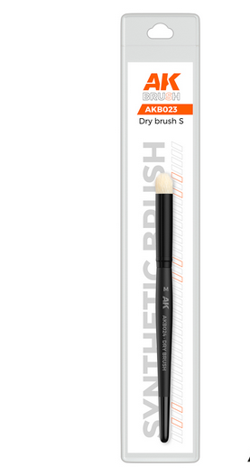 AK Interactive Dry Brush: Various Sizes