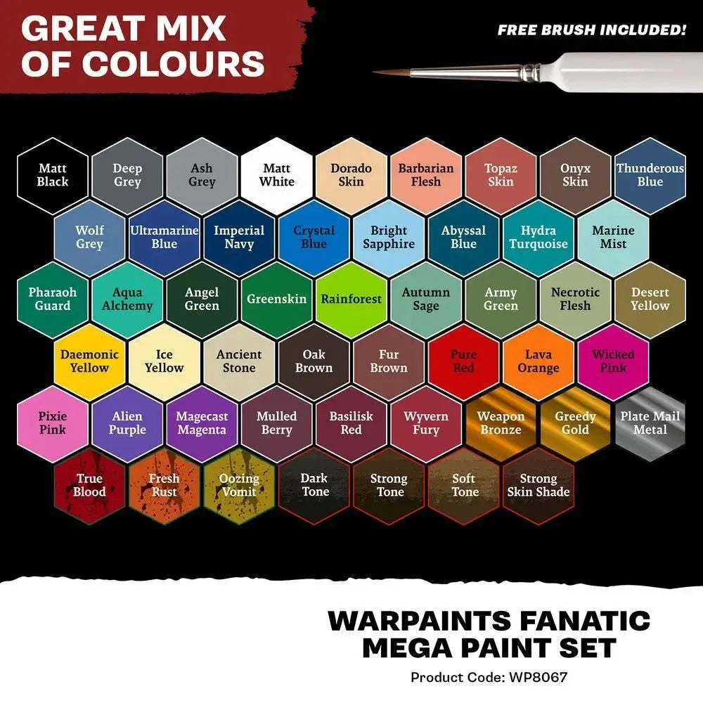 The Army Painter: Warpaints Fanatic Mega Set