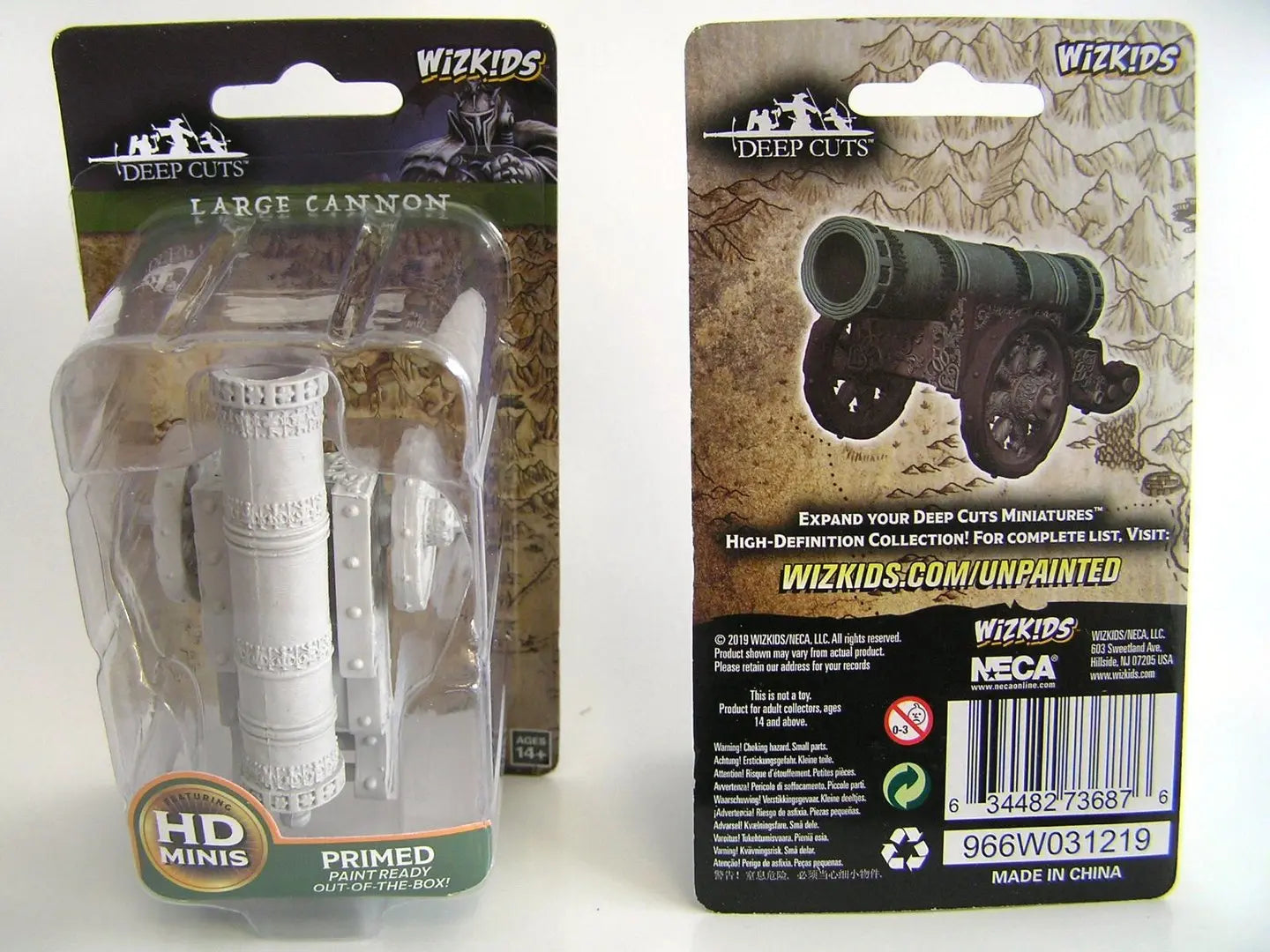Pathfinder Battles- Large Cannon