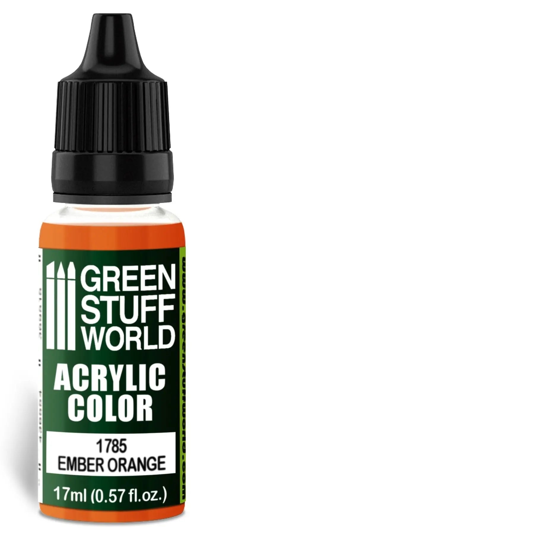 GreenStuffWorld Acrylic Paint: Ember Orange