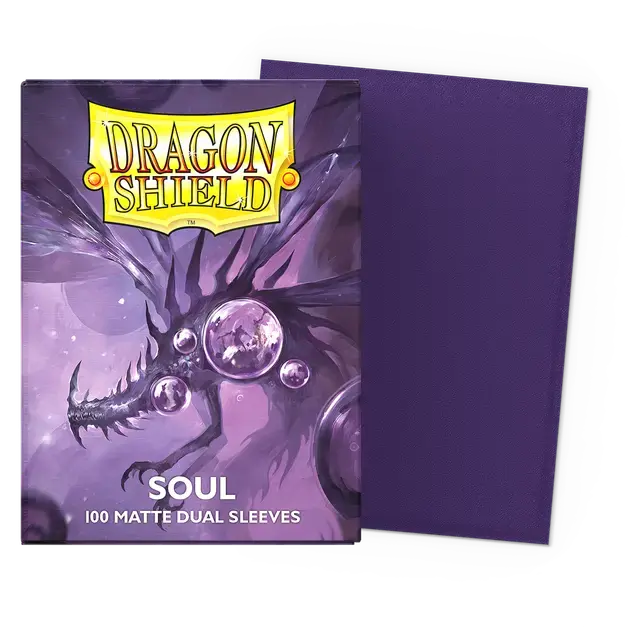 Dragon Shield Sleeves- SOUL- Dual Matte 100CT