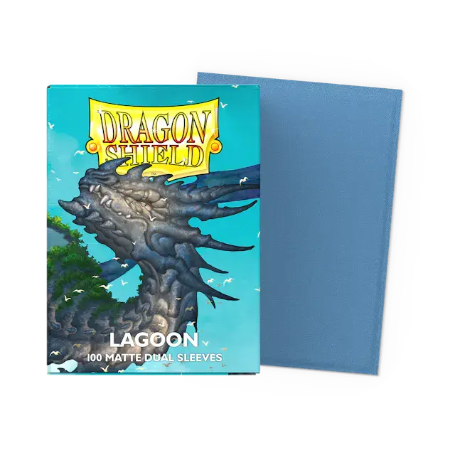 Dragon Shield Sleeves- LAGOON- Dual Matte 100CT