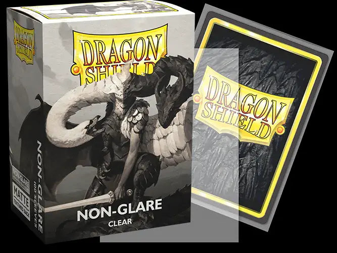 Dragon Shield Sleeves - CLEAR- Matte NON-GLARE 100CT