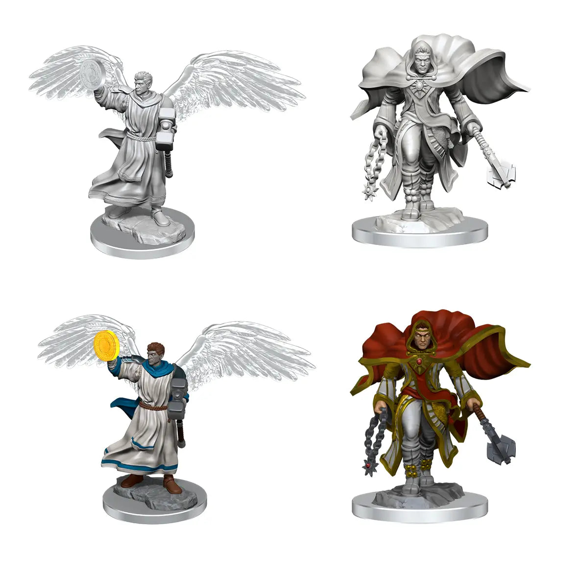 D&D Marvelous Unpainted- Aasimar Cleric Male - Wave 20