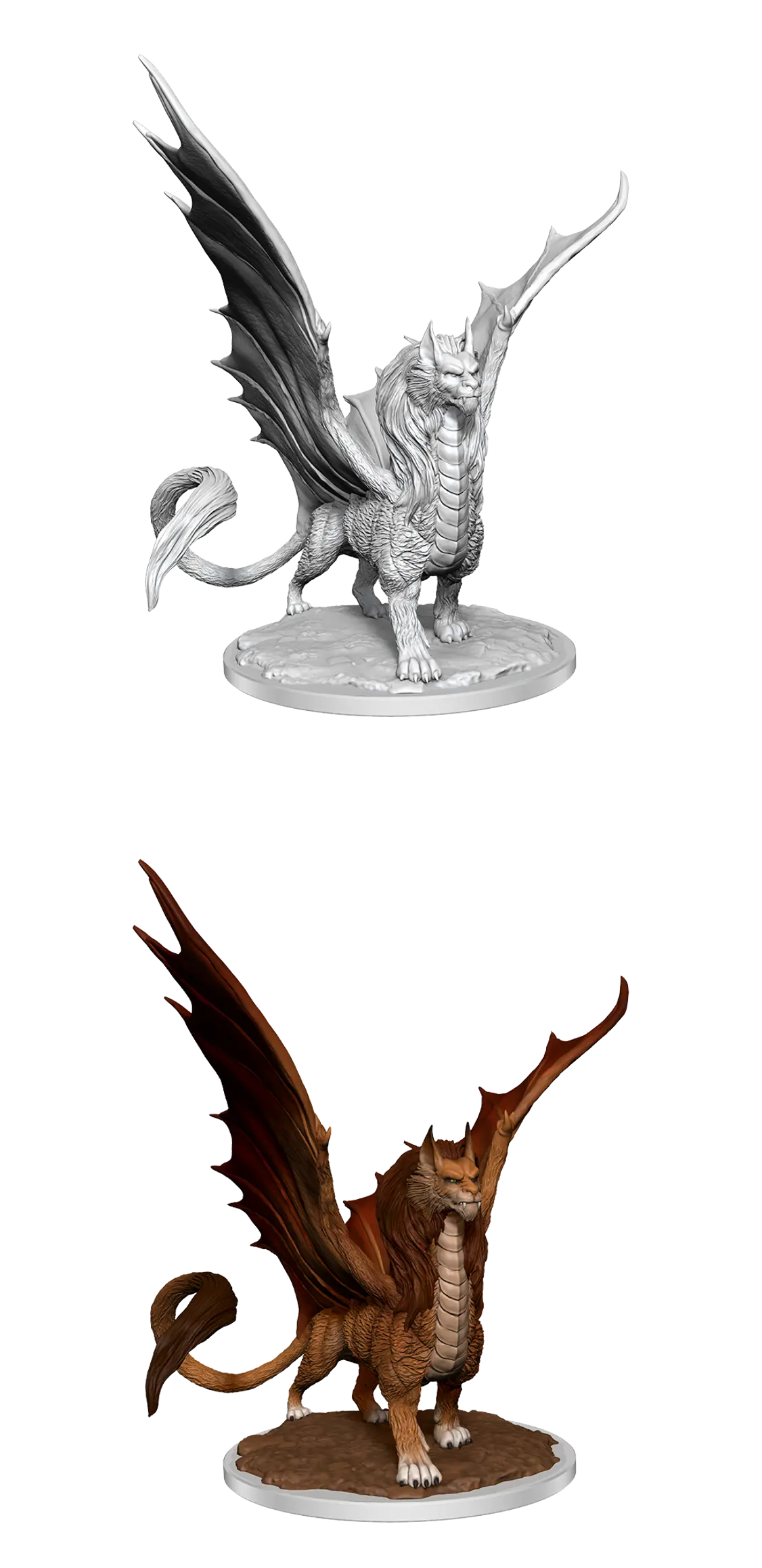 Dungeons & Dragons Marvelous Unpainted- Dragonne- Wave 17