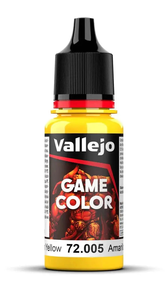 Vallejo Game Color NEW- Moon Yellow