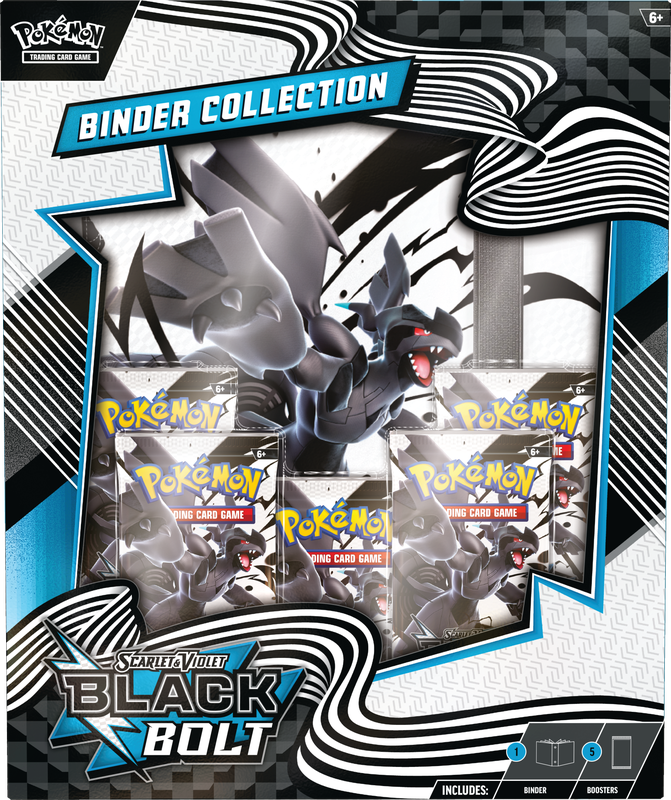 Pokemon: Black Bolt SV 10.5 Binder Collection
