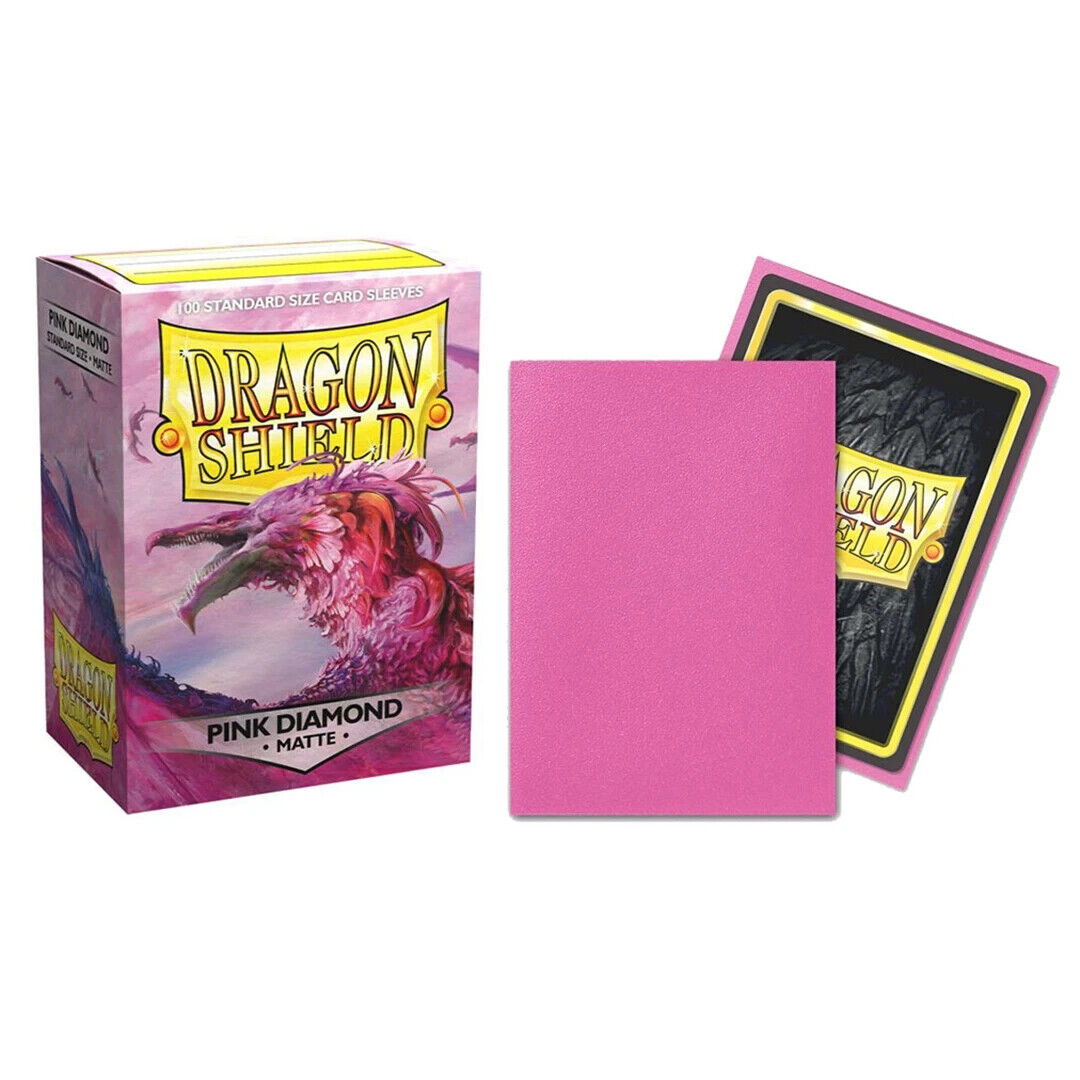 Dragon Shield- Pink Diamond- Matte- 100 CT