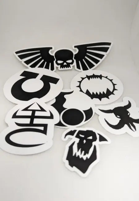40K sticker pack - Drukhari (4)