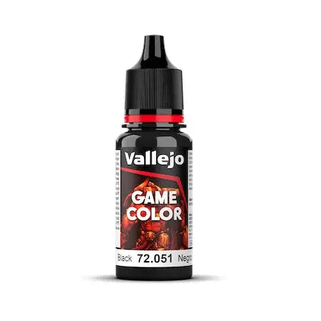 Vallejo Game Color NEW- Black