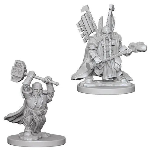 Dungeons & Dragons Marvelous Unpainted Wave 4- Male Dwarf Paladin