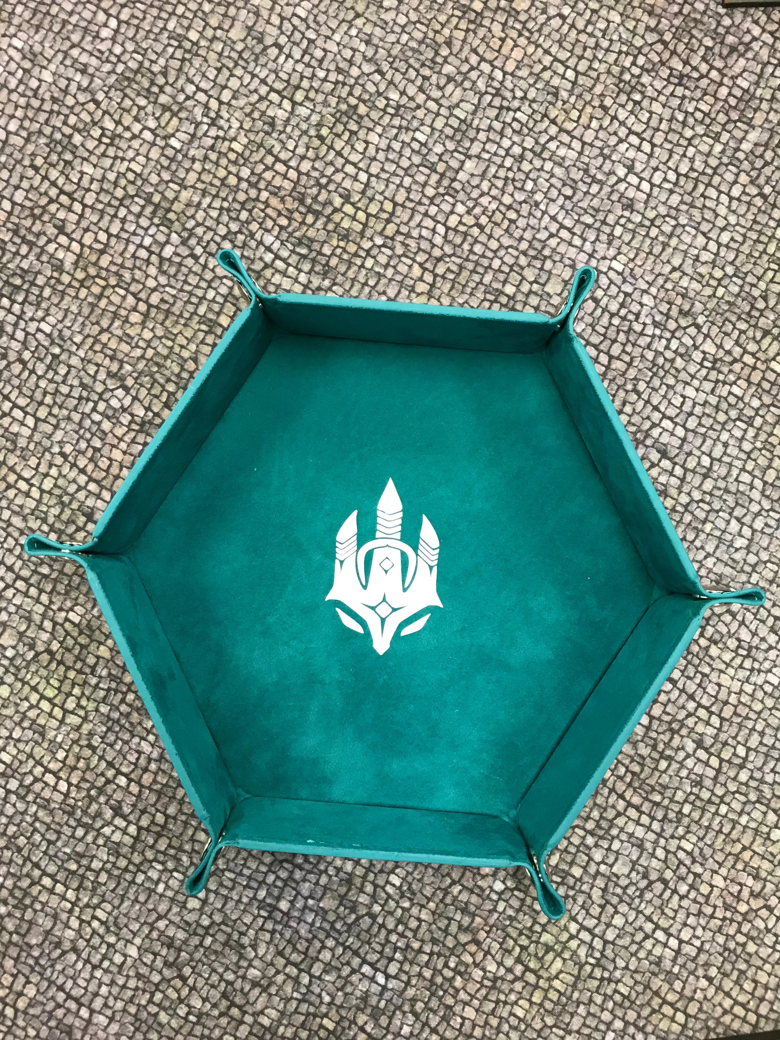 Wandering Adventures Dice Tray (Teal)