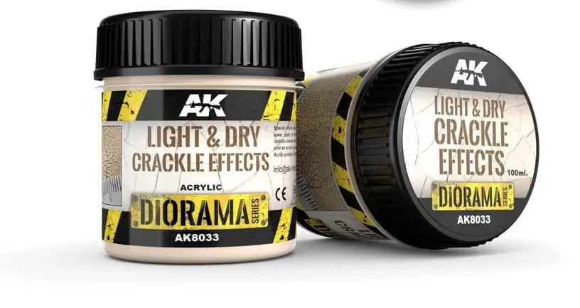 AK Interactive: Light & Dry Crackle Effects Diorama Series