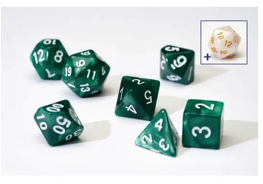 Sirius Dice: Pearl Green Acrylic