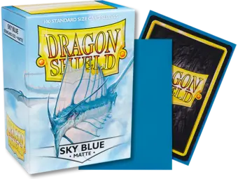 Dragon Shield Sleeves- SKY BLUE - Matte 100CT