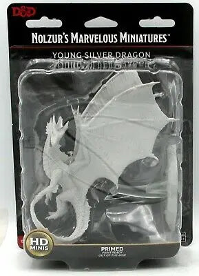 D&D Marvelous Unpainted- Young Silver Dragon