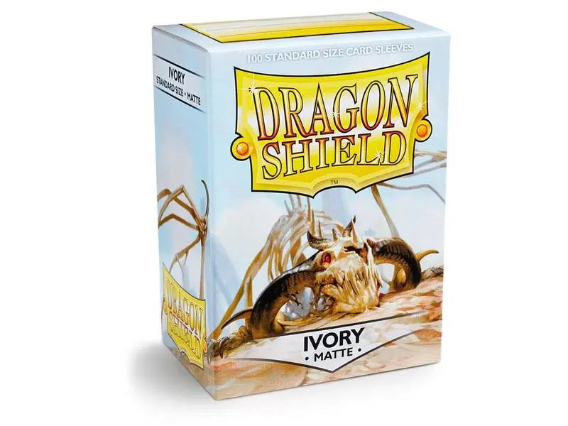 Dragon Shield Sleeves-IVORY- Matte 100CT