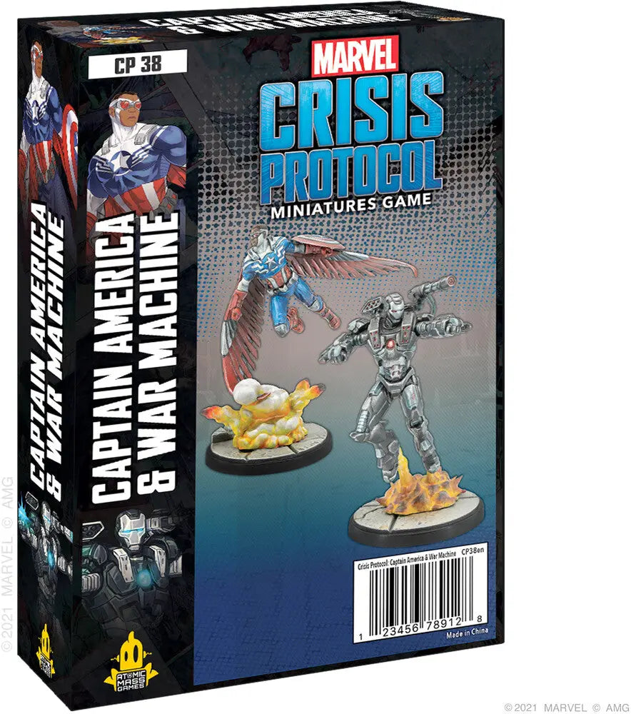 Marvel: Crisis Protocol: Captain America and War Machine