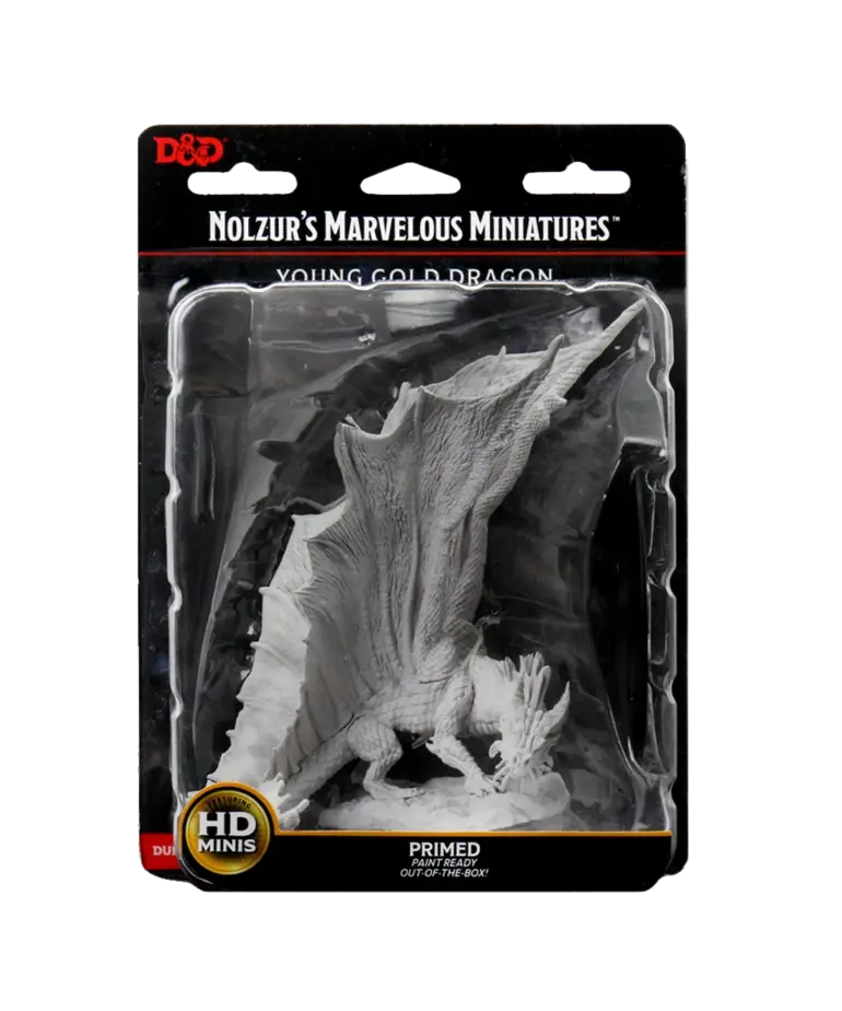 D&D Marvelous Unpainted- Young Gold Dragon