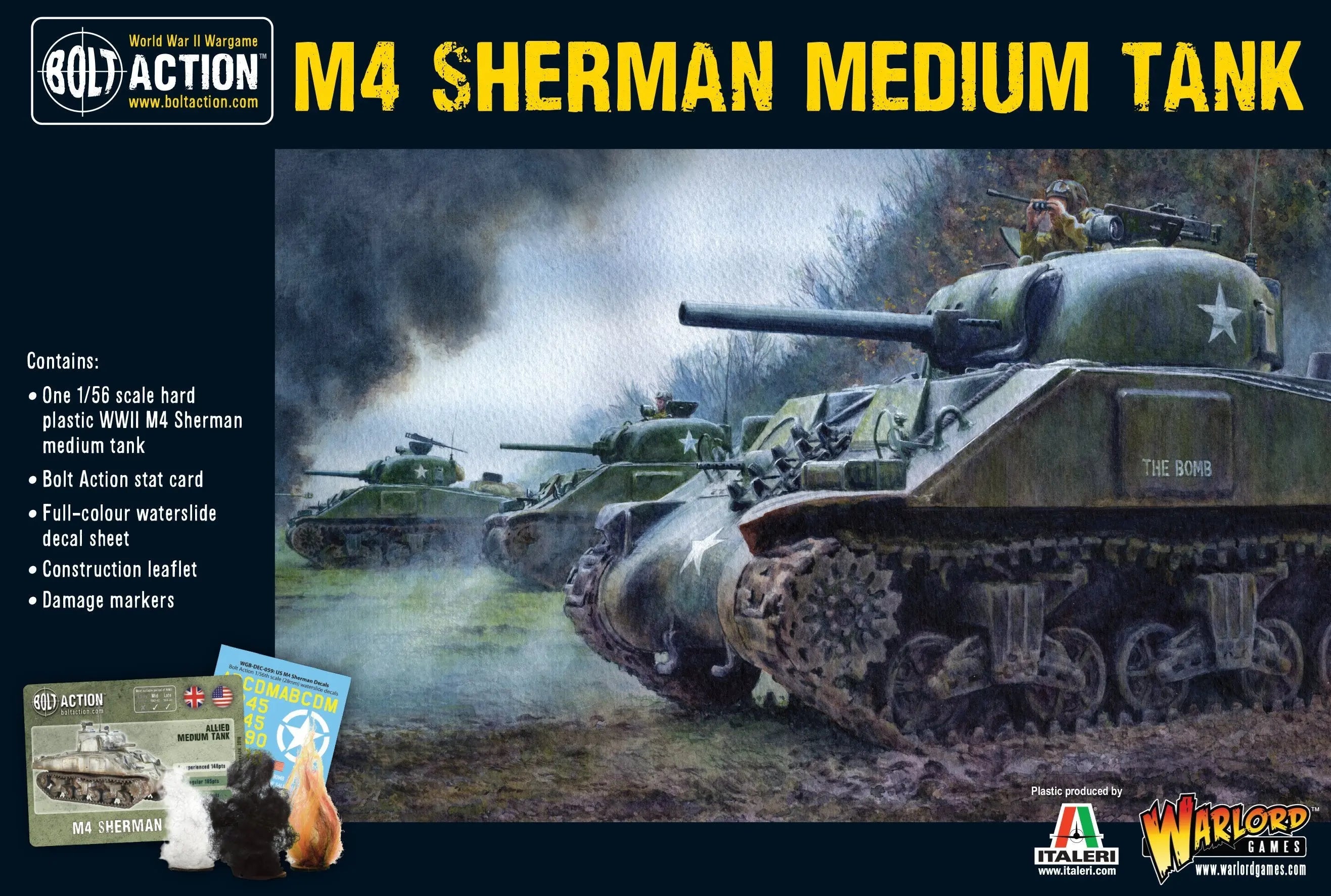 M4 Sherman Medium Tank- Bolt Action