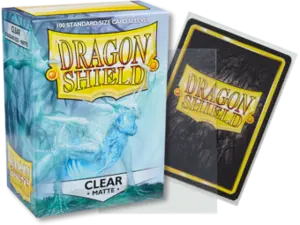 Dragon Shield Sleeves-CLEAR- Matte 100CT