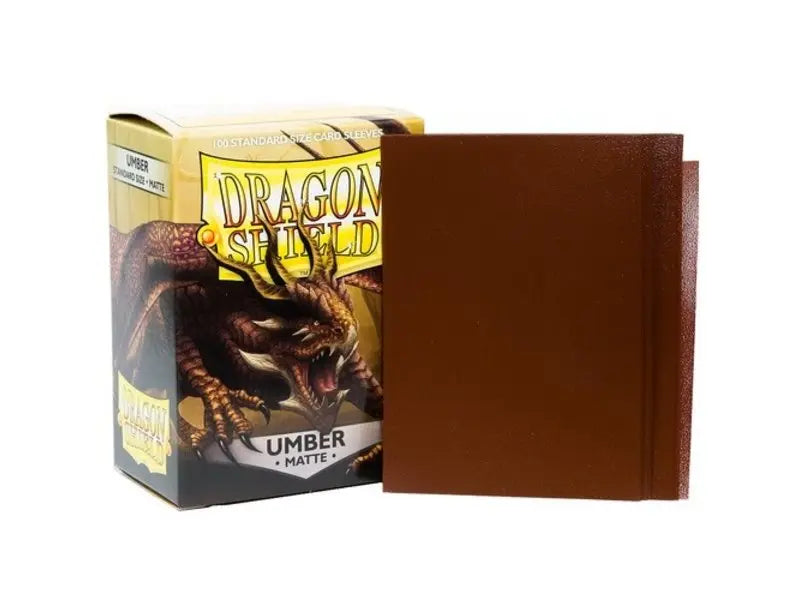 Dragon Shield Sleeves-UMBER- Matte 100CT