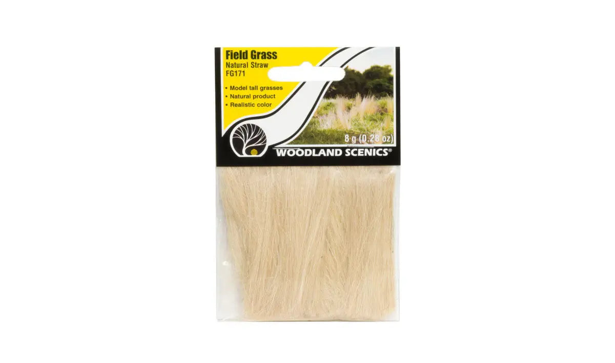 Field Grass- Natural Straw- Woodland Scenics