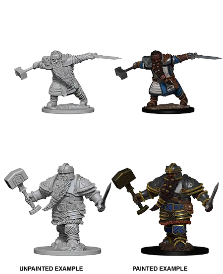 D&D Marvelous Unpainted- Dwarf Fighter