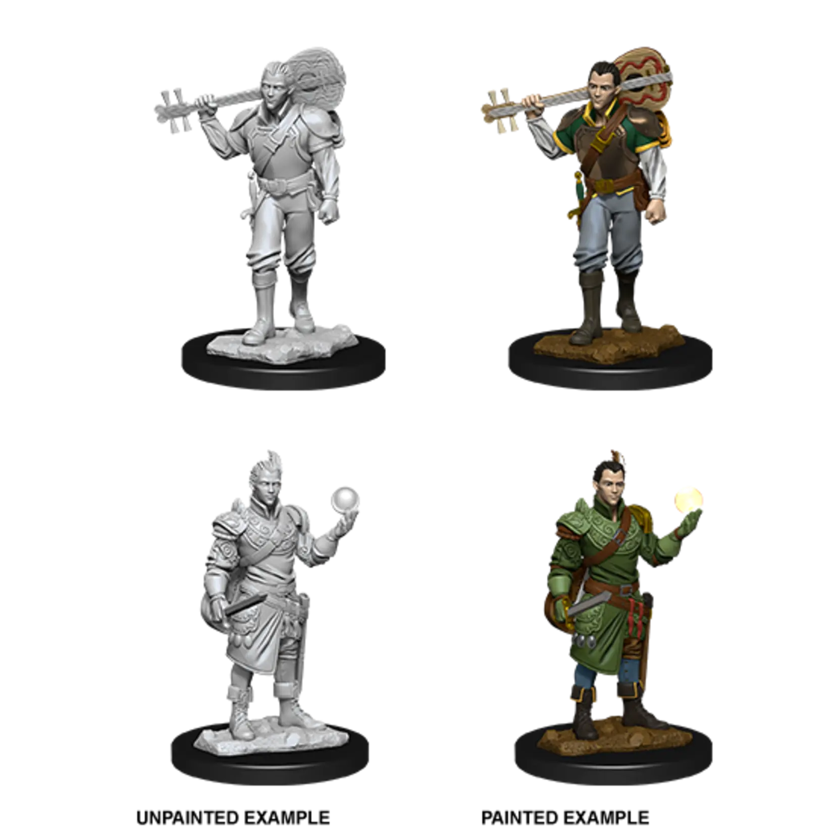 D&D Marvelous Unpainted- Half-Elf Bard