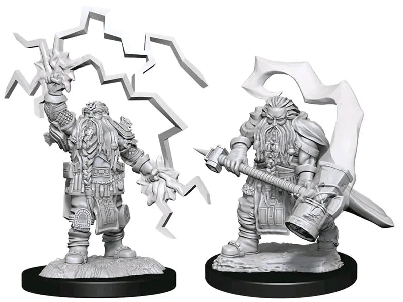 D&D Marvelous Unpainted Wave 14- Dwarf Cleric