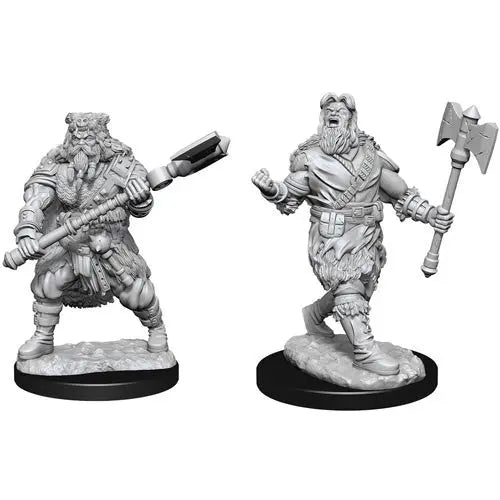 D&D Marvelous Unpainted- Human Barbarian