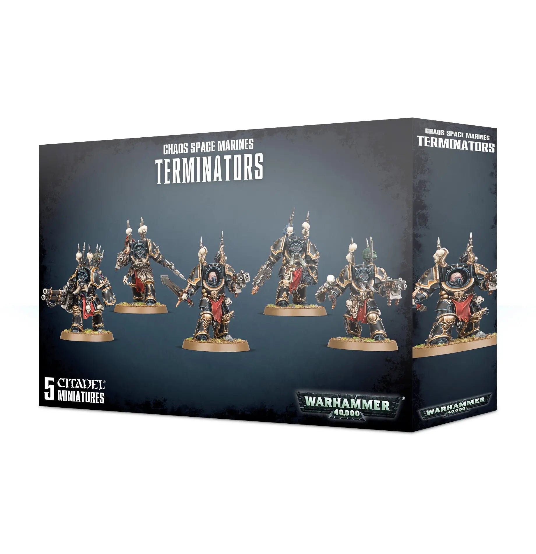 Chaos Space Marines: Chaos Terminator Squad