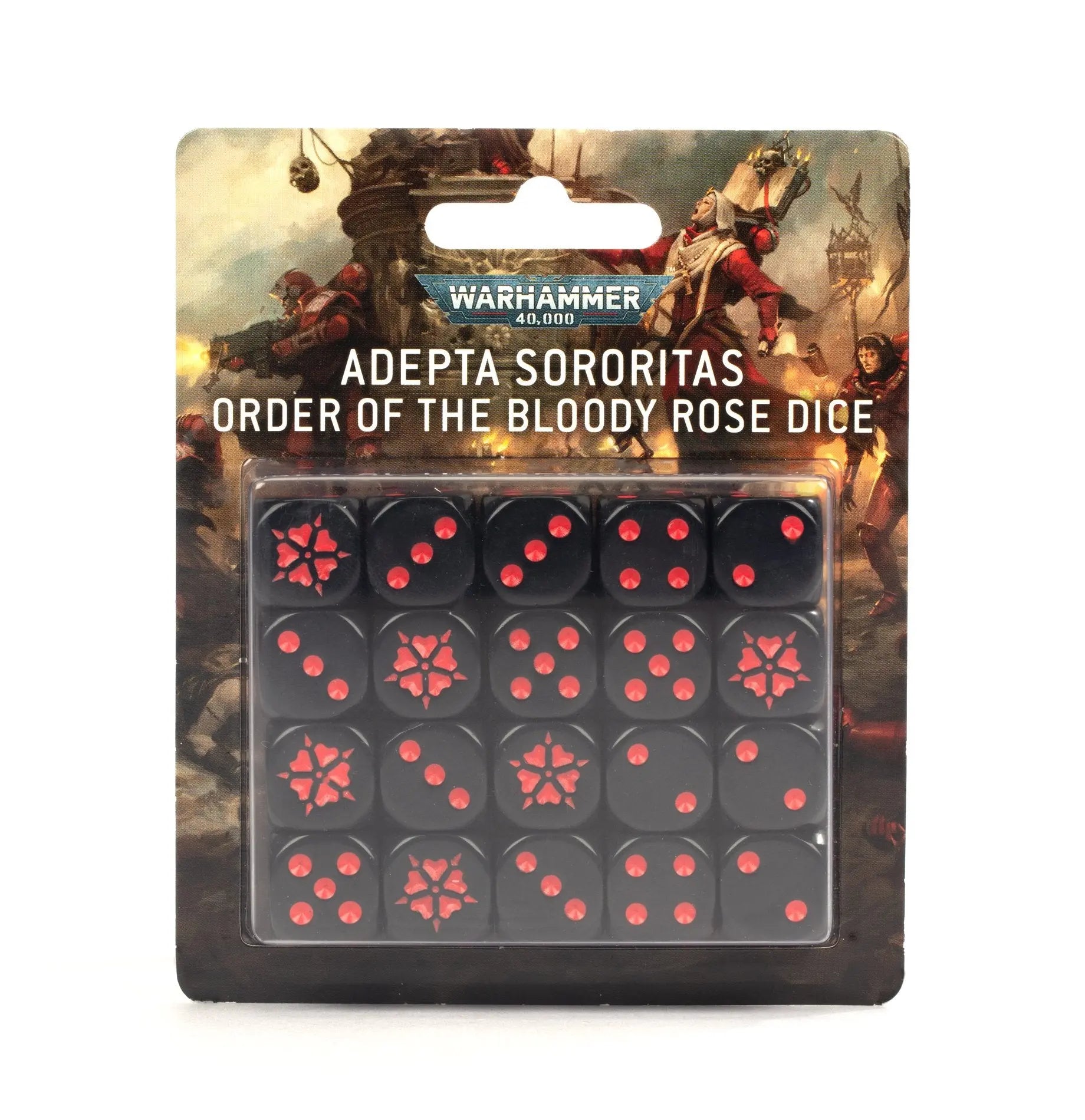 Adepta Sororitas: Order of the Bloody Rose Dice Set