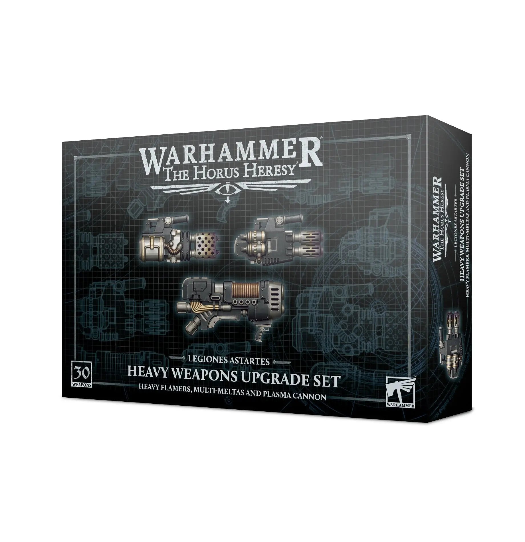 Horus Heresy: Heavy Weapons Upgrade Set (Flamers, Meltas, Plasma Cannons)