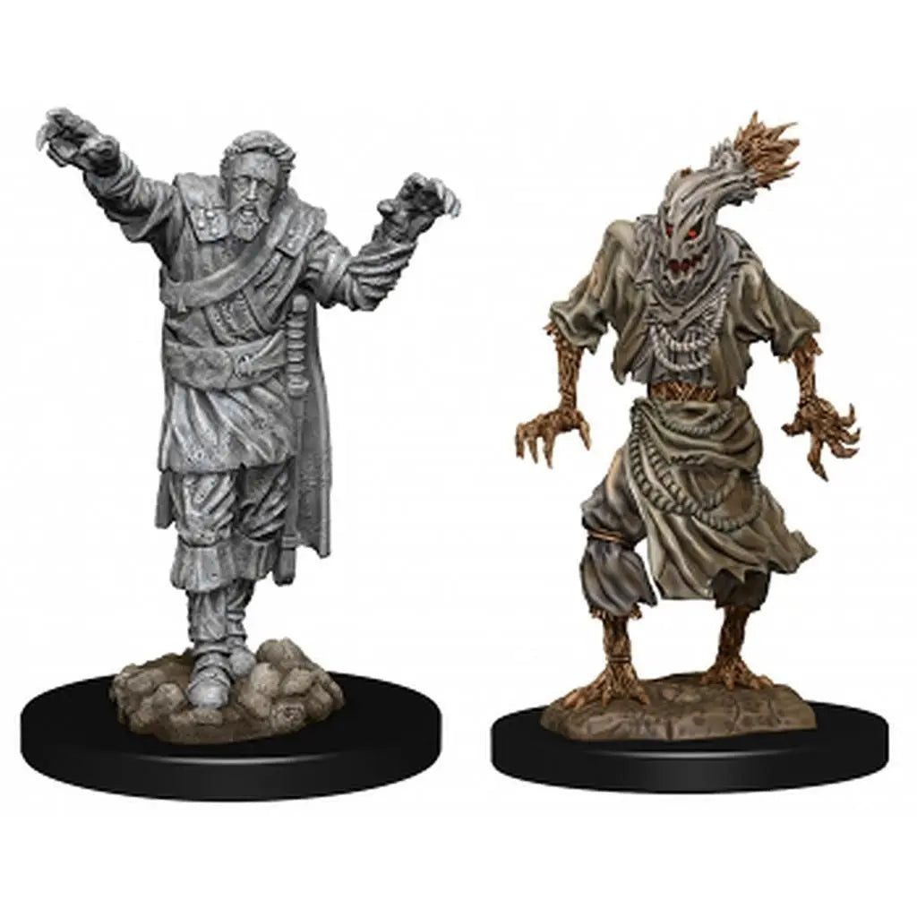 Dungeons & Dragons Marvelous Unpainted- Scarecrow & Stone Cursed