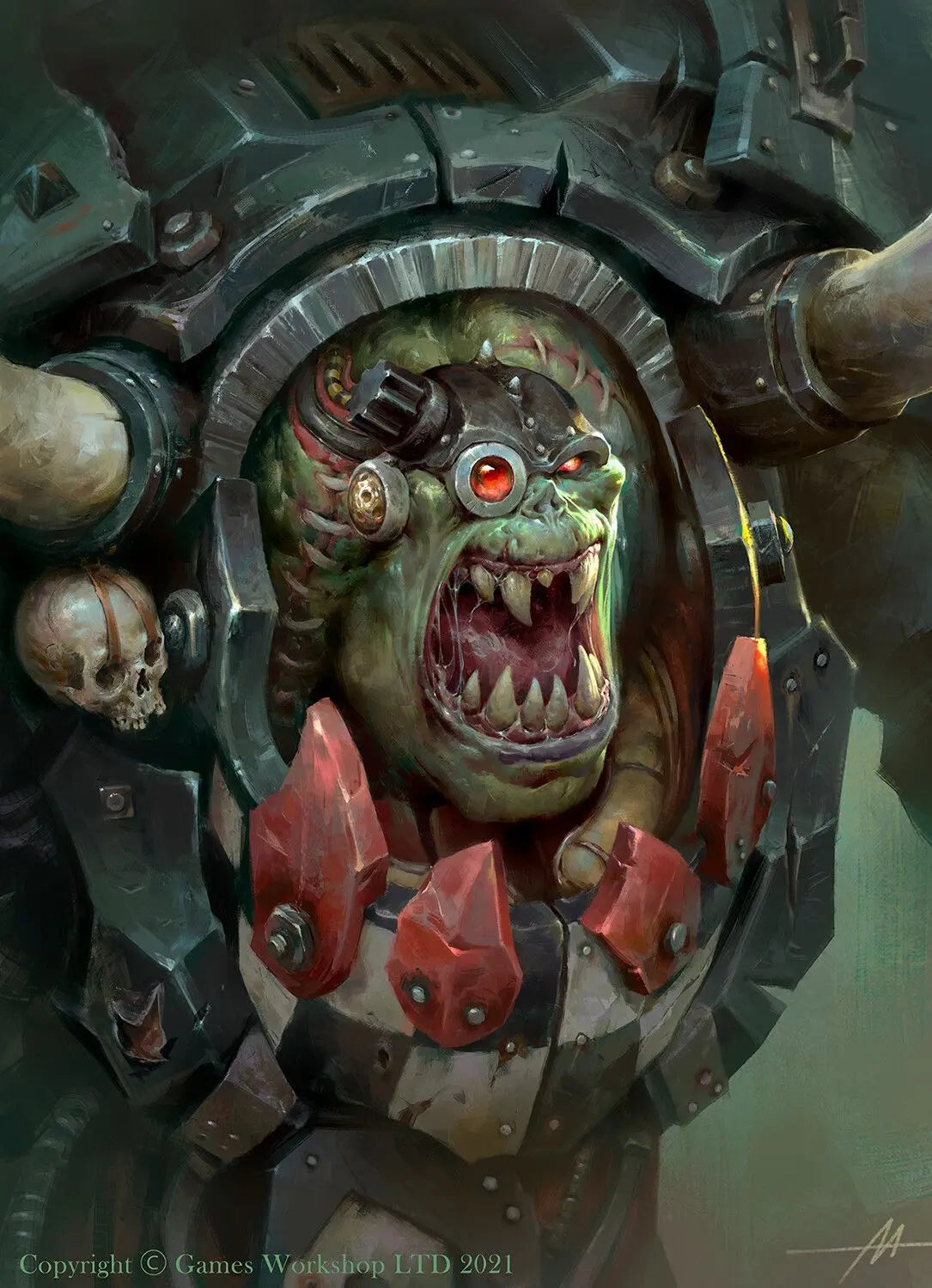 Ghazghkull-Mag-Uruk-Thraka-Ork-Warlord Wandering Adventures