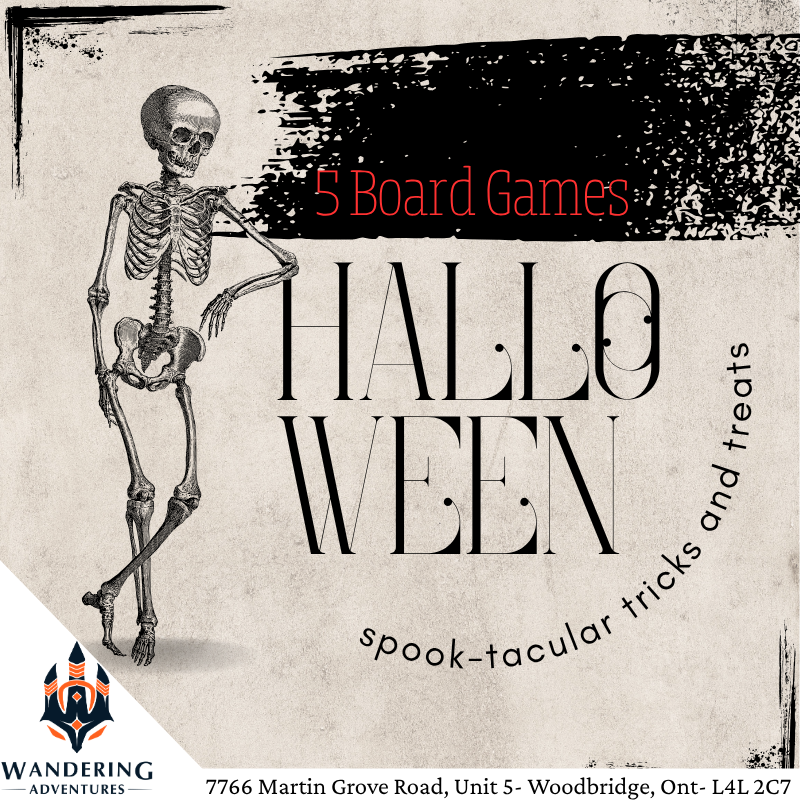Top 5 Spooky Board Games for a Halloween Game Night