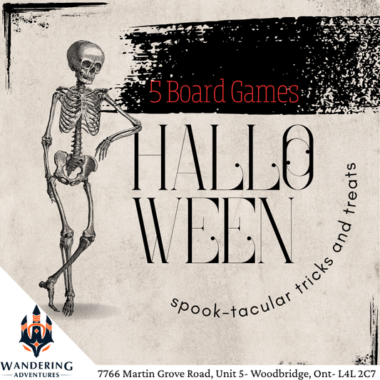 Top 5 Spooky Board Games for a Halloween Game Night