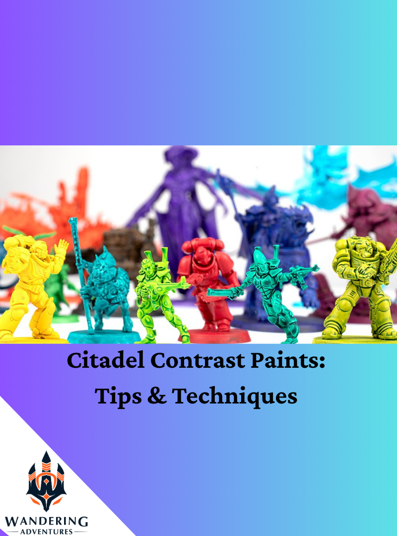 Citadel Contrast Paints: Tips & Techniques