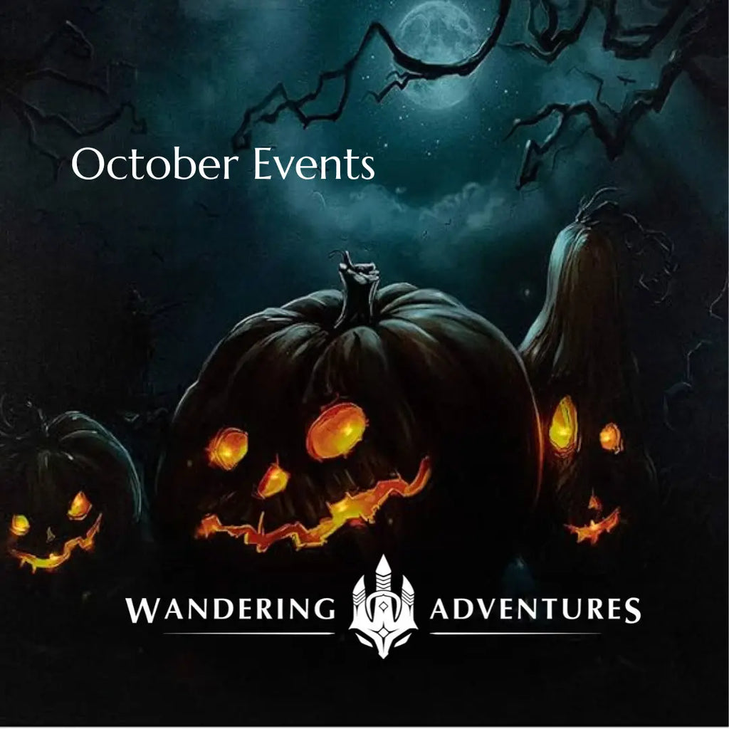 October Events at Wandering Adventures