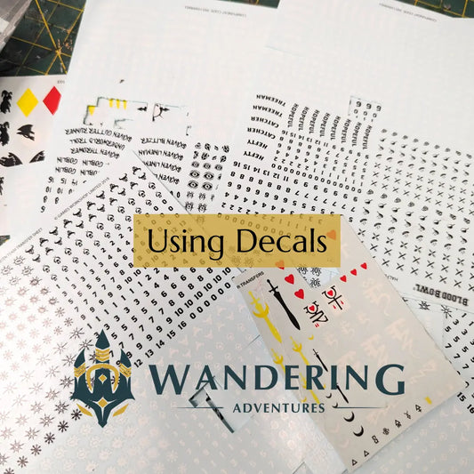 Using-Decals-On-Your-Miniatures Wandering Adventures