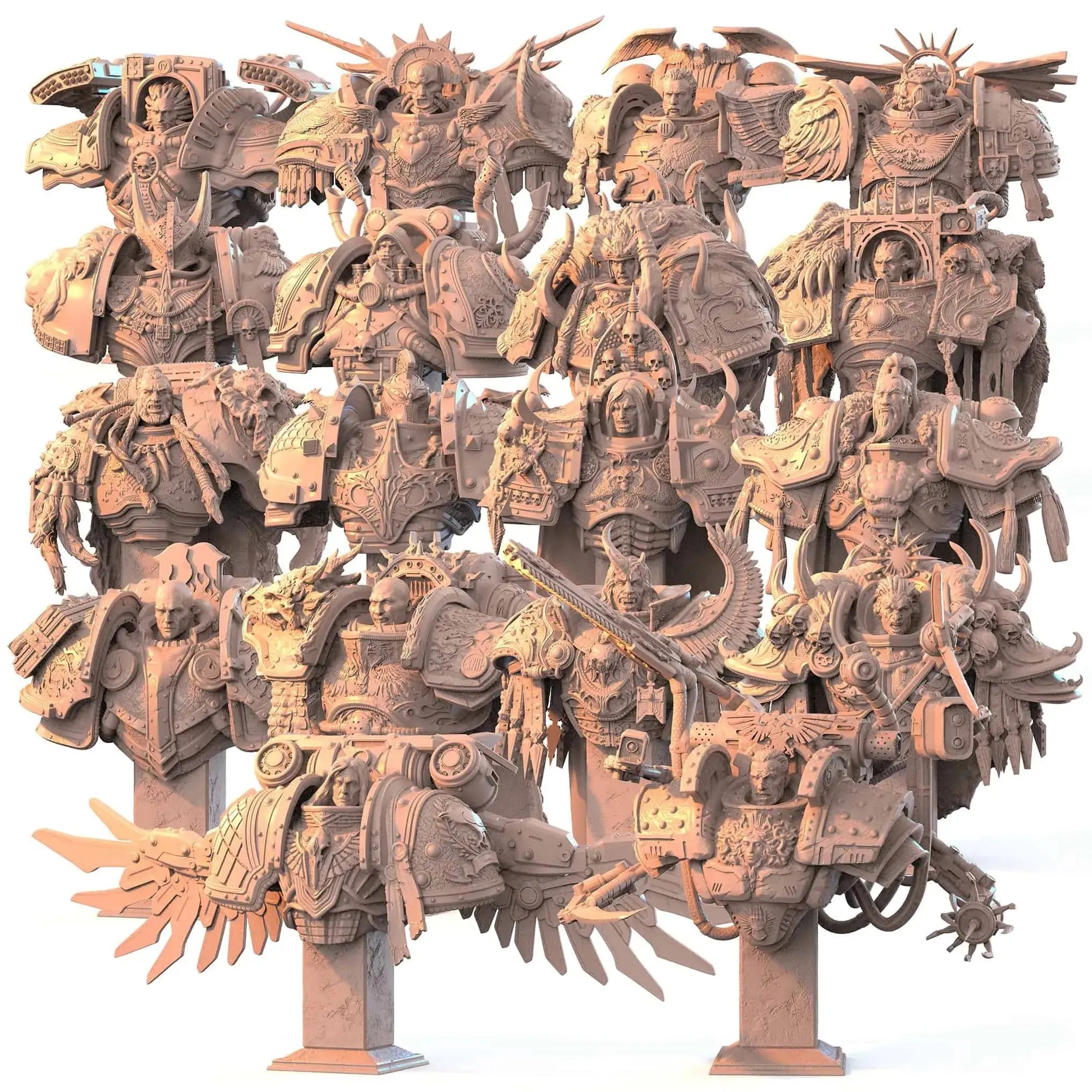 Primarch Busts